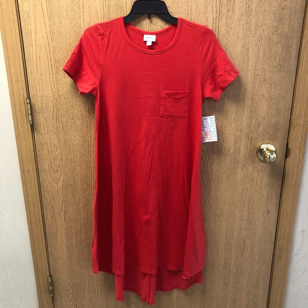 LLR NWT Red Carly XS